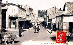 Oran - Marine - Boulevard Oudinot - 1908